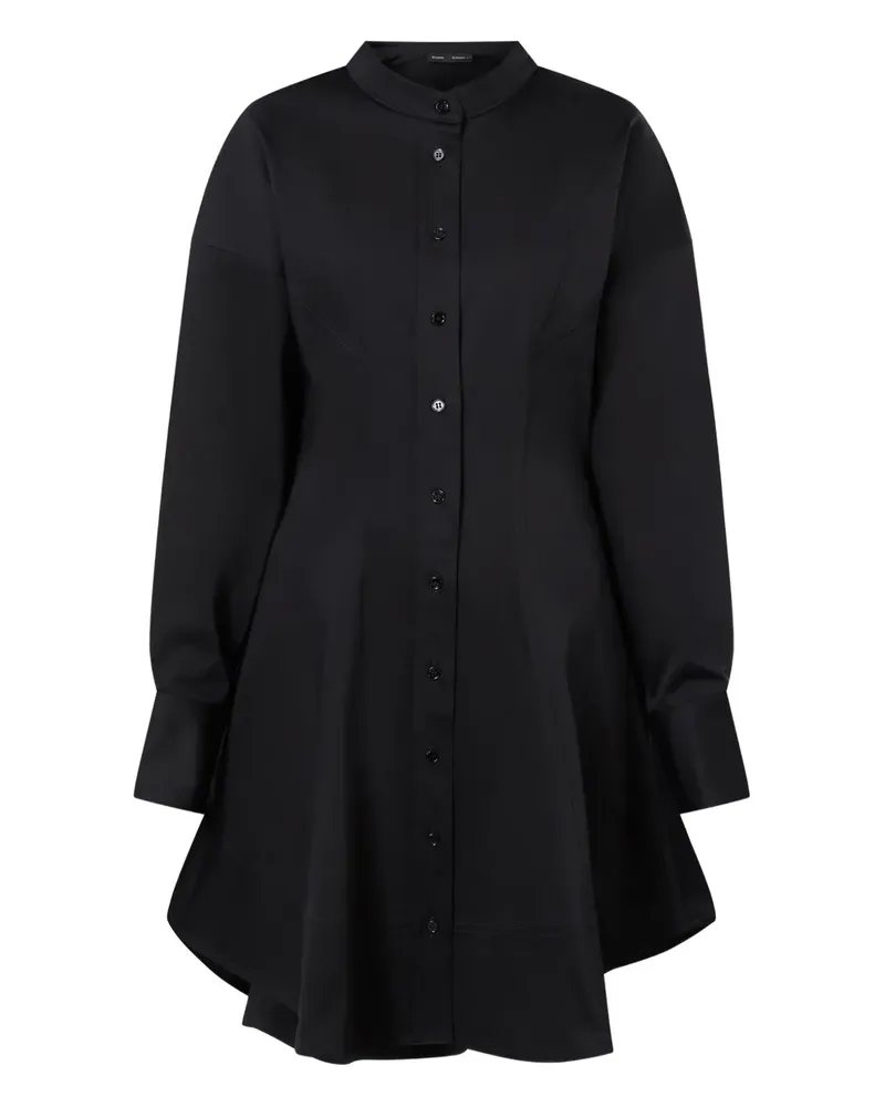 Proenza Schouler button mini shirt dress - Schwarz Schwarz