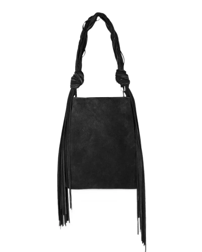 JNBY Schultertasche mit Fransen - Schwarz Schwarz