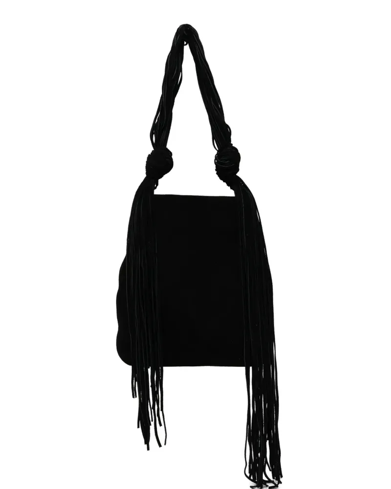 JNBY Schultertasche mit Fransen - Schwarz Schwarz