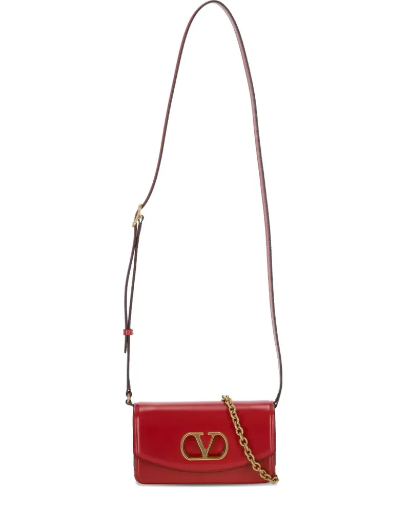 Valentino Garavani VLogo Signature Schultertasche - Rot Rot