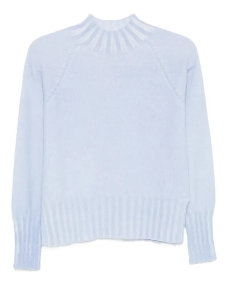 Arovescio Pullover mit Stehkragen - Blau Blau