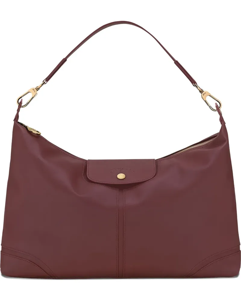 Longchamp Flap Xtra XL Schultertasche - Rot Rot