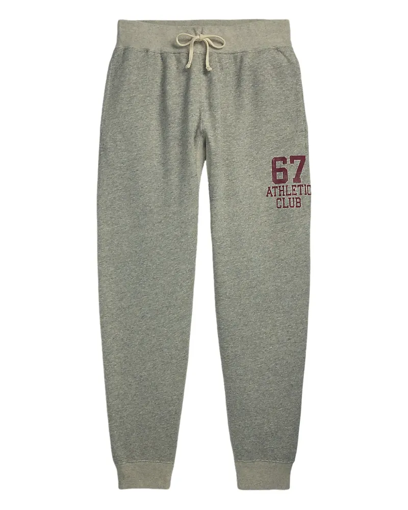 Ralph Lauren Jogginghose mit Text-Print - Grau Grau