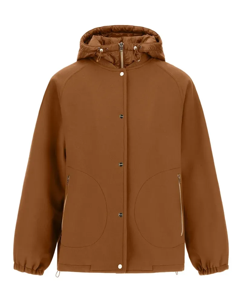 Herno Jacke im Oversized-Look - Braun Braun