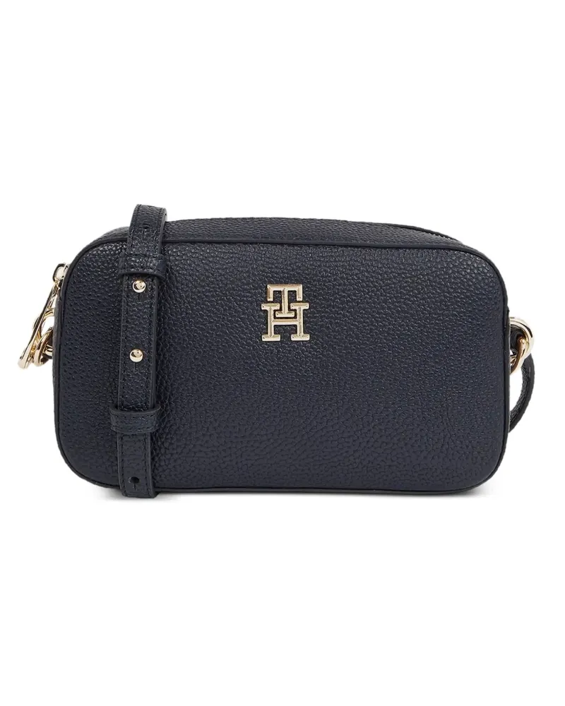 Tommy Hilfiger Umhängetasche mit Logo-Schild - Blau Blau