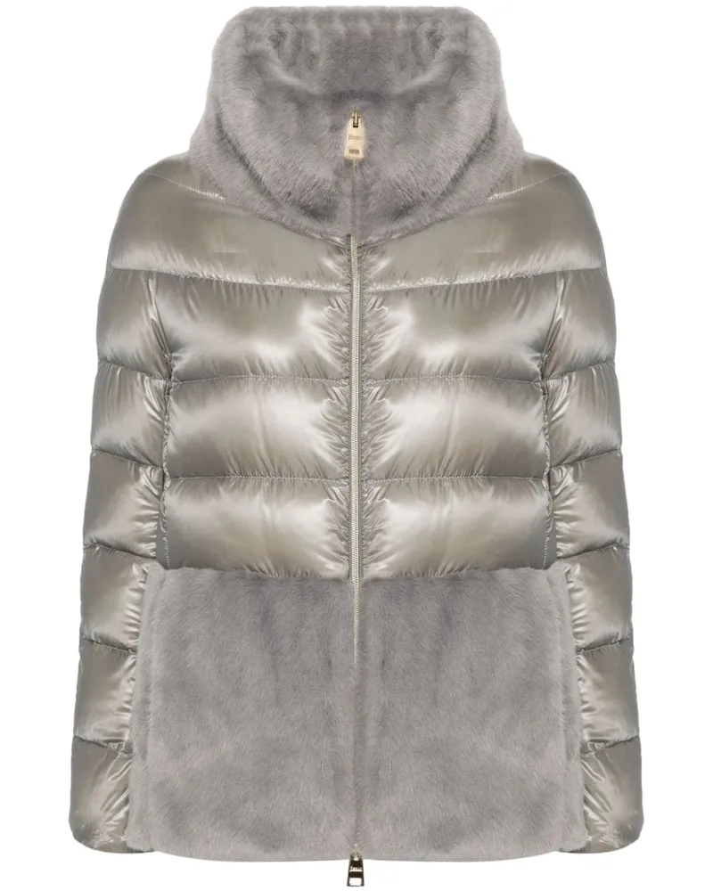 Herno Gefütterte Jacke - Grau Grau