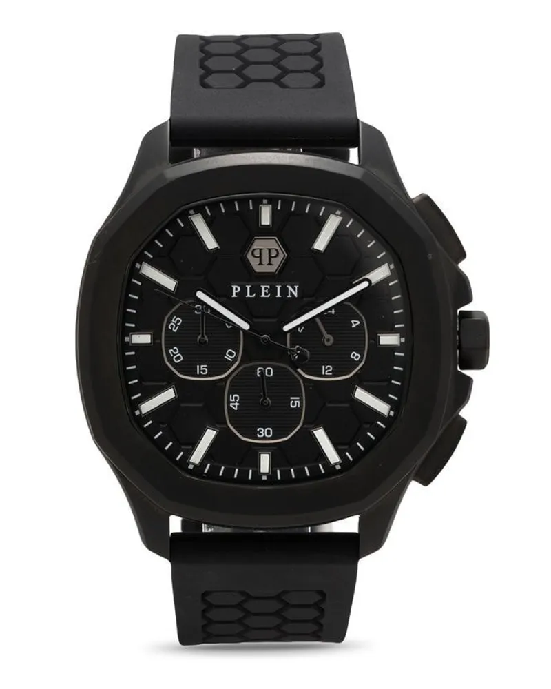 Philipp Plein Spectre Chrono 44mm - Schwarz Schwarz