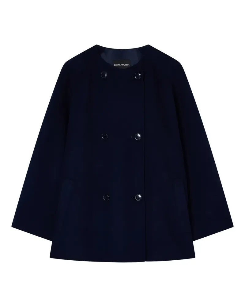 Emporio Armani Klassische Cabanjacke - Blau Blau