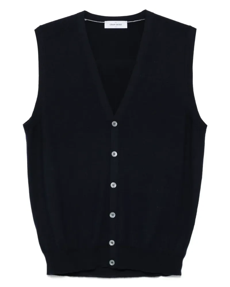 Gran Sasso Geknöpfter Cardigan - Blau Blau