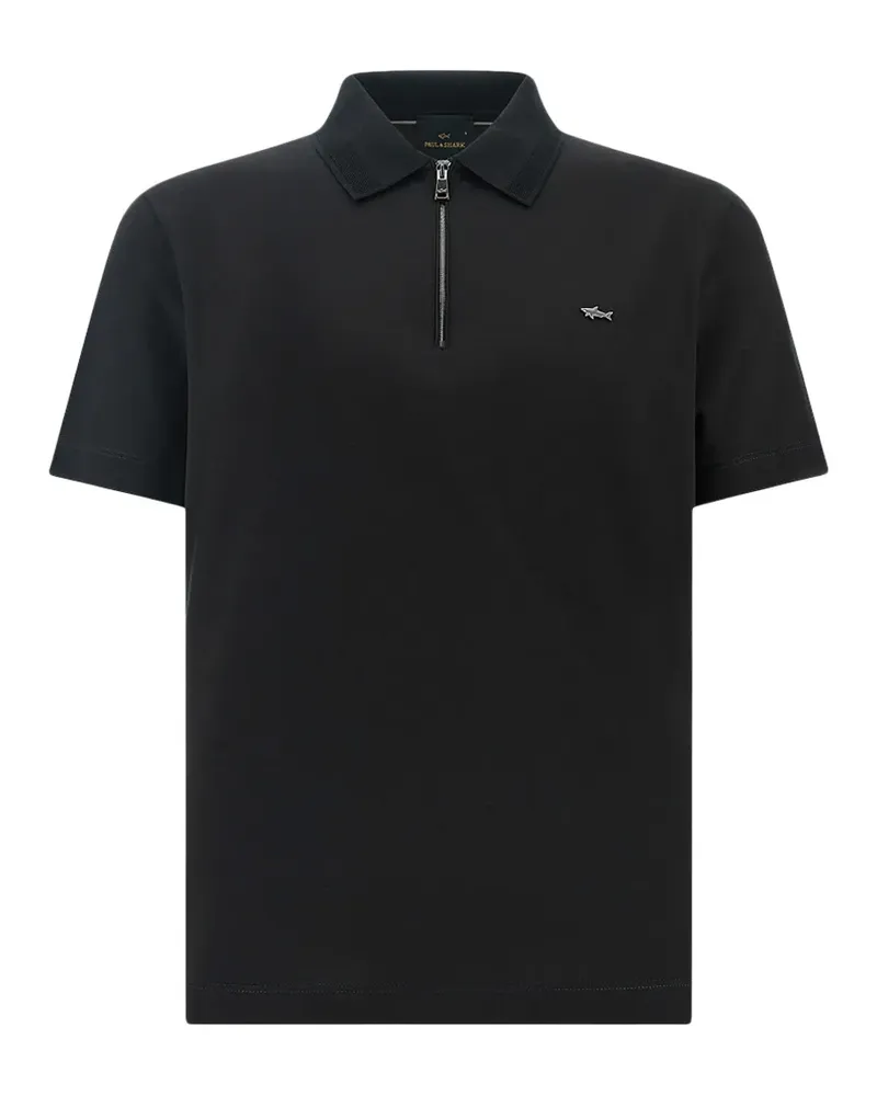 Paul & Shark zip polo shirt - Schwarz Schwarz
