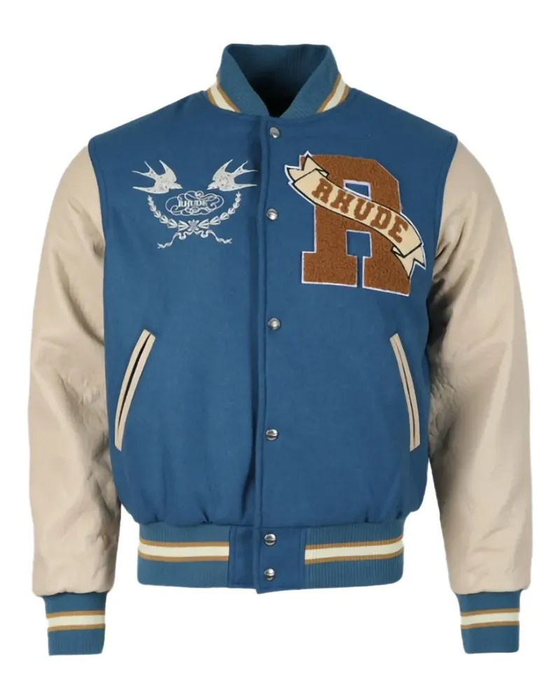 RHUDE Sparrow Bomberjacke - Blau Blau