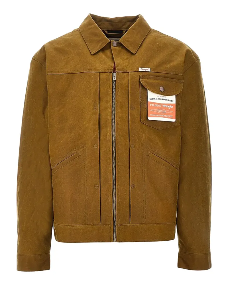 Filson Jacke mit Klappentasche - Braun Braun