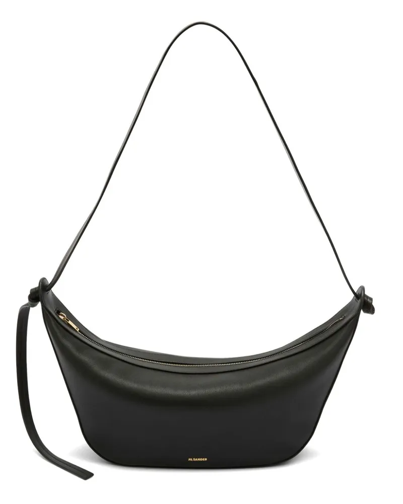 Jil Sander Knots Schultertasche - Schwarz Schwarz