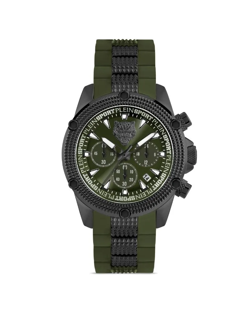 Philipp Plein Hurricane Chrono 44mm GrüN