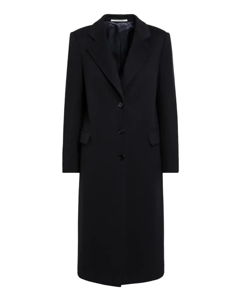 Tagliatore Mantel mit fallendem Revers - Schwarz Schwarz