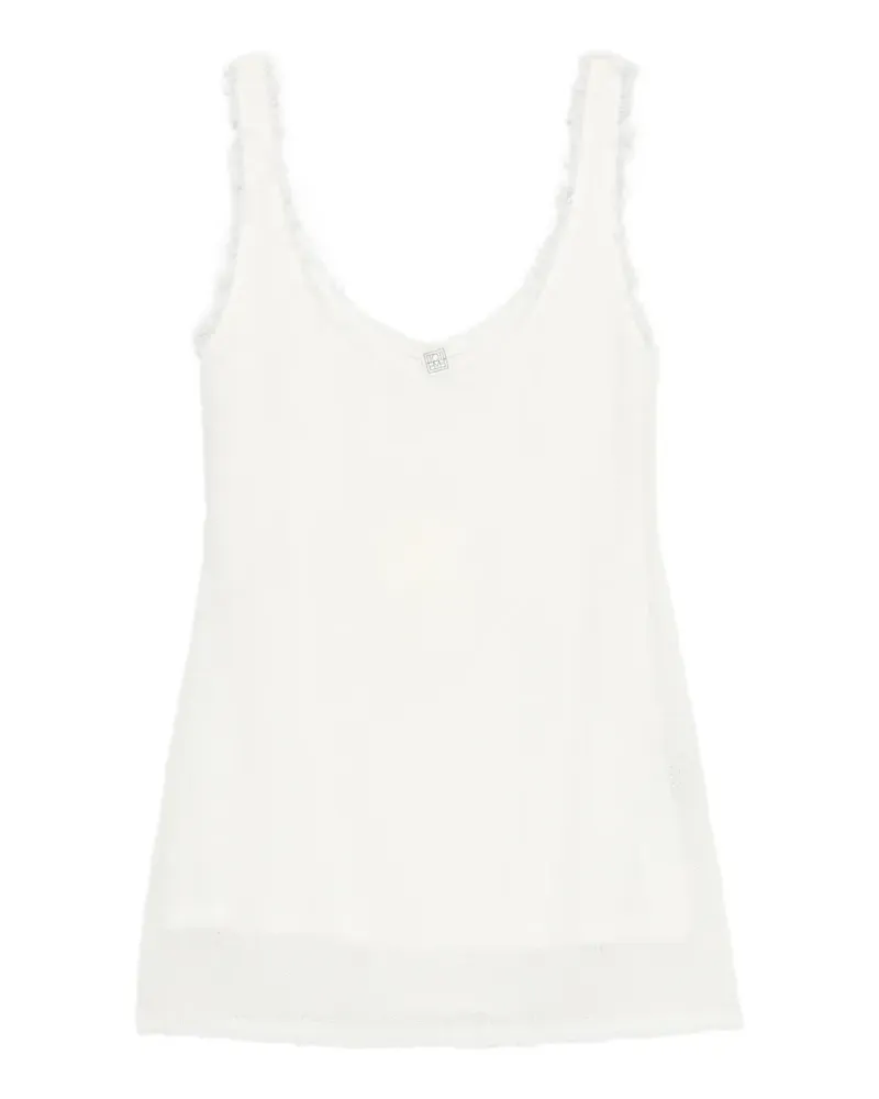 Totême Gestricktes Top - Weiß Weiß