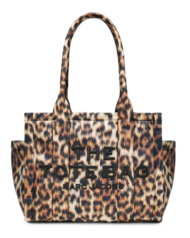 Marc Jacobs Mittelgroße Tote Bag mit Leopardenprint - Braun Braun