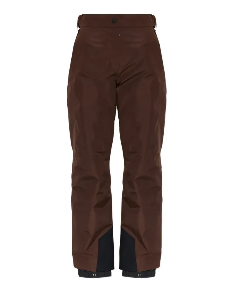 Moncler logo-patch straight-leg ski pants - Braun Braun