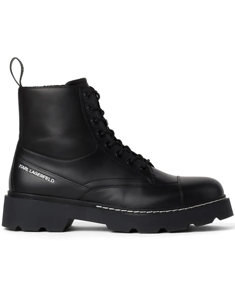 Karl Lagerfeld Klassische Stiefel - Schwarz Schwarz