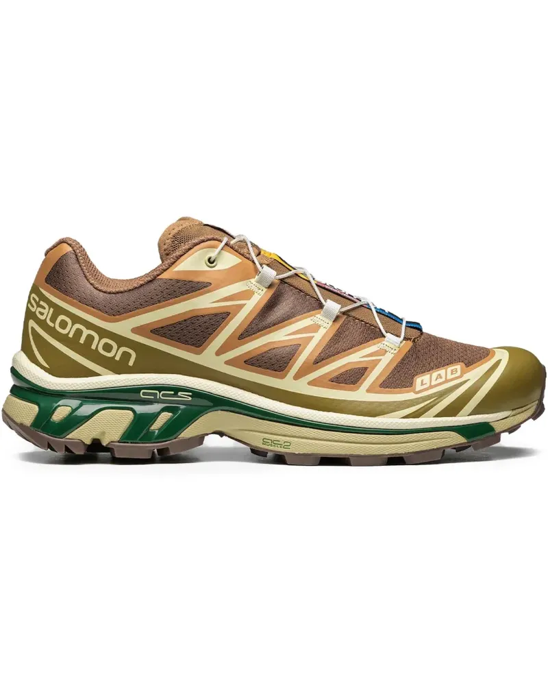 Salomon XT-6 "Lizard Eden" Sneakers - Braun Braun