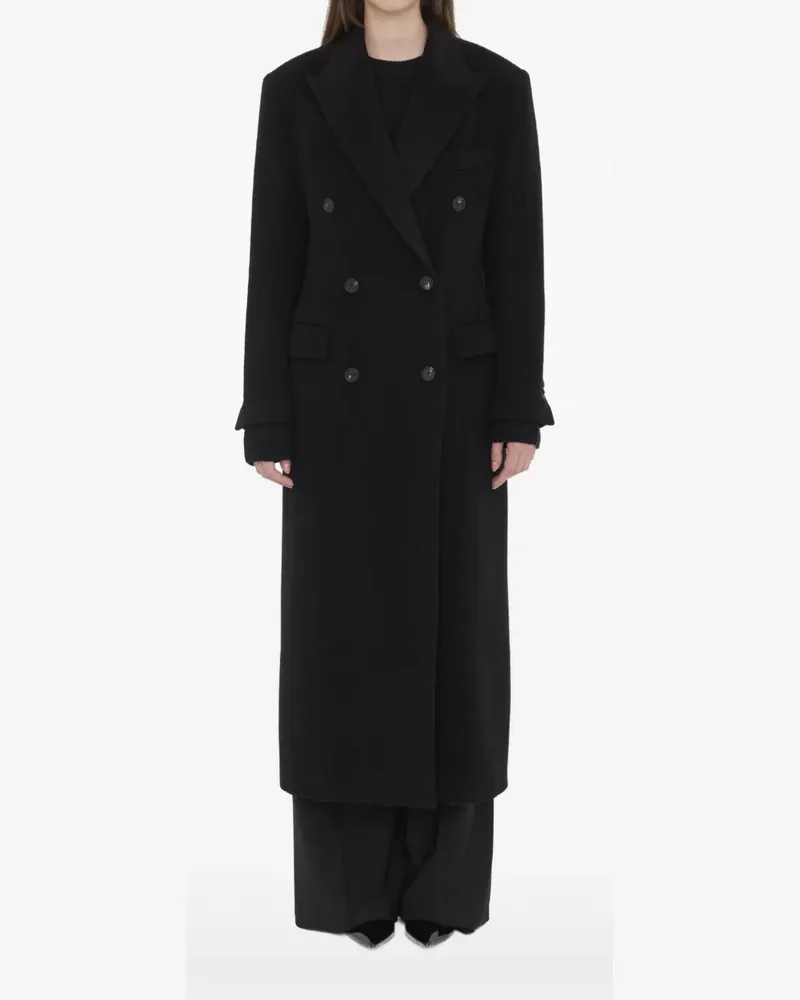 Tagliatore Caitlyn double-breasted coat - Schwarz Schwarz