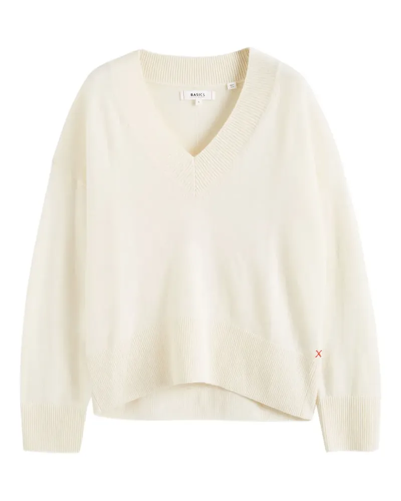 Chinti & Parker Pullover mit V-Ausschnitt - Nude Nude