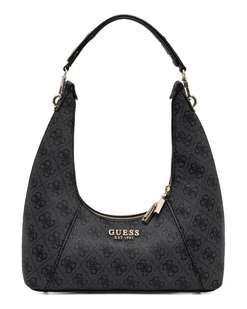 Guess Monogram Tote Bag - Schwarz Schwarz