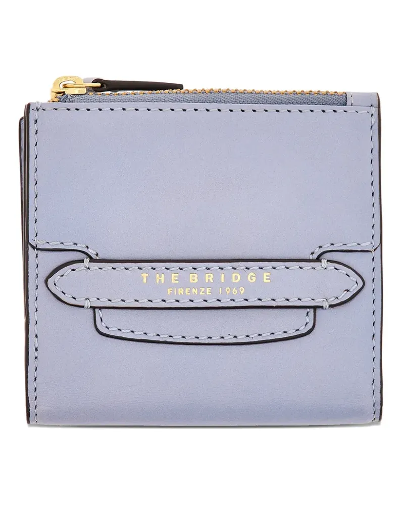 The Bridge leather wallet - Blau Blau