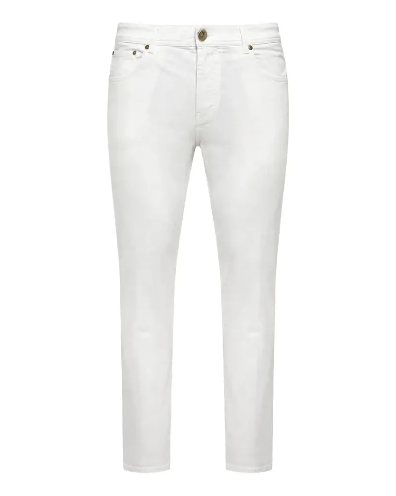 Corneliani Haiti Plus Five-Pocket-Hose - Weiß Weiß