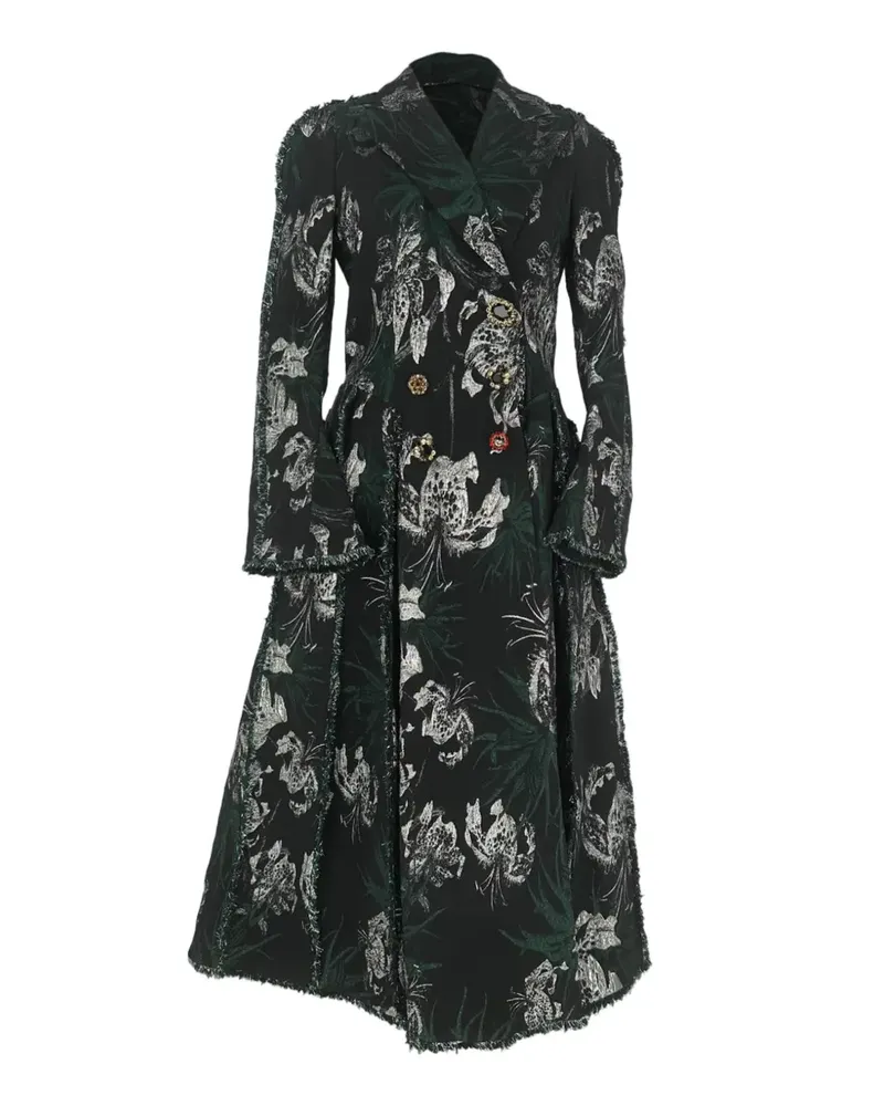 Erdem 2010s Baxter double-breasted dress - Schwarz Schwarz