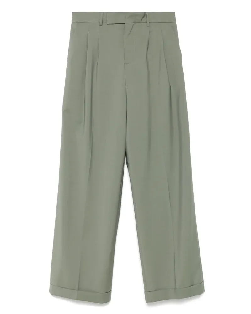 Briglia 1949 Hose mit Faltendetail - Grün Grün