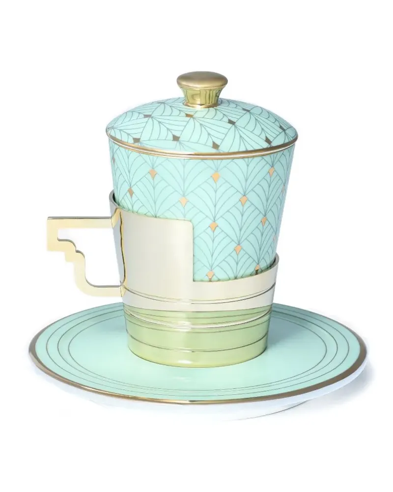 Shanghai Tang Tang Espresso cup (set of three) - Grün Grün