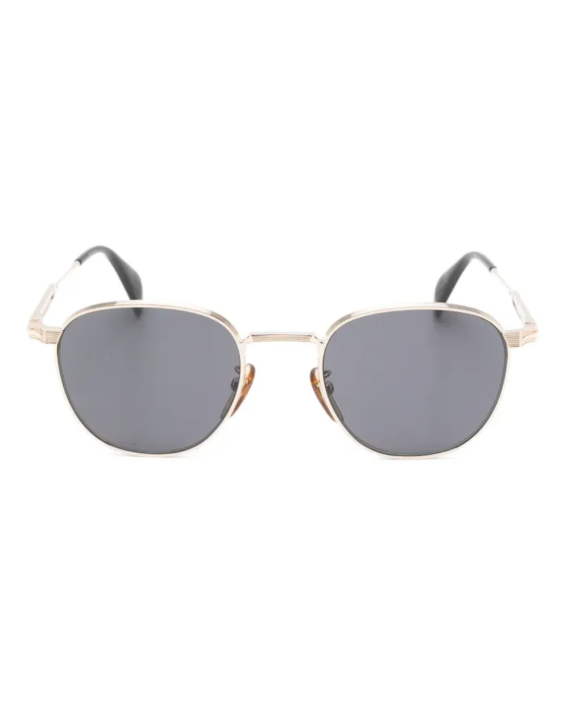 EYEWEAR by DAVID BECKHAM Sonnenbrille mit geometrischem Gestell - Gold Gold