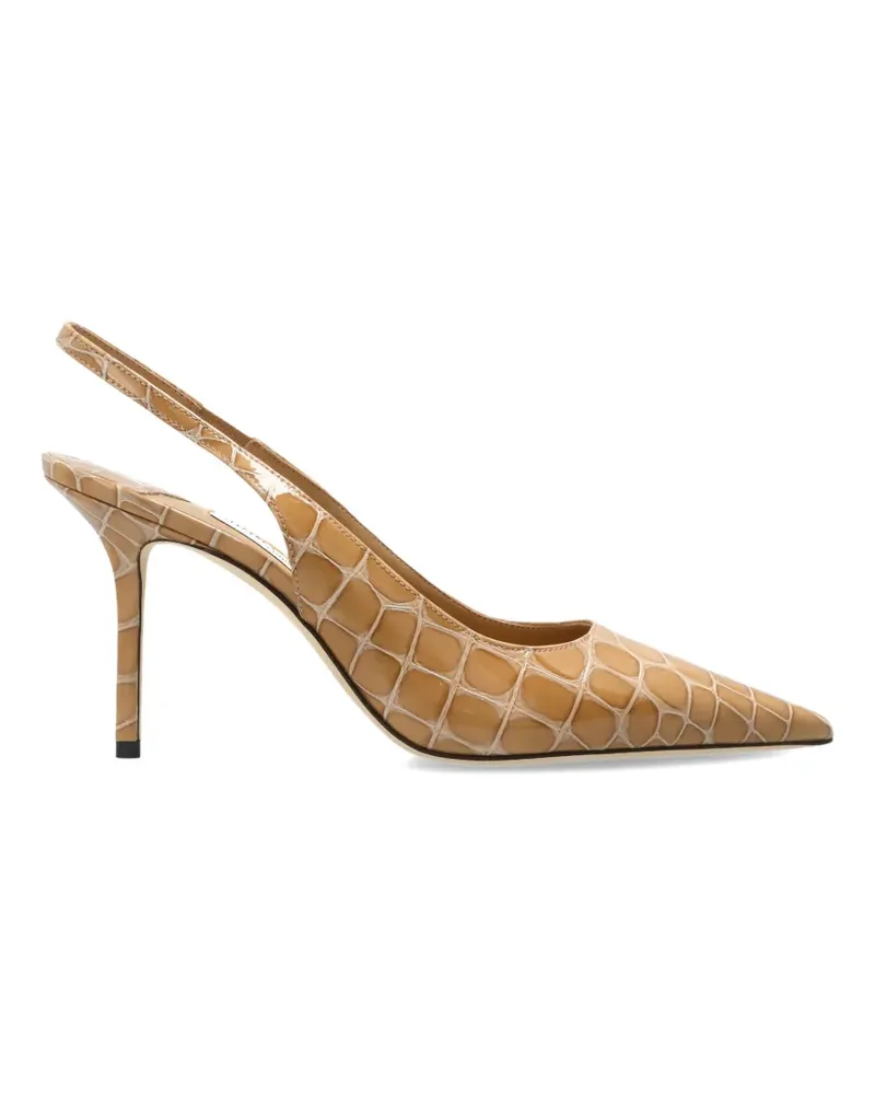 Jimmy Choo Spitze Love Slingback-Pumps - Nude Nude