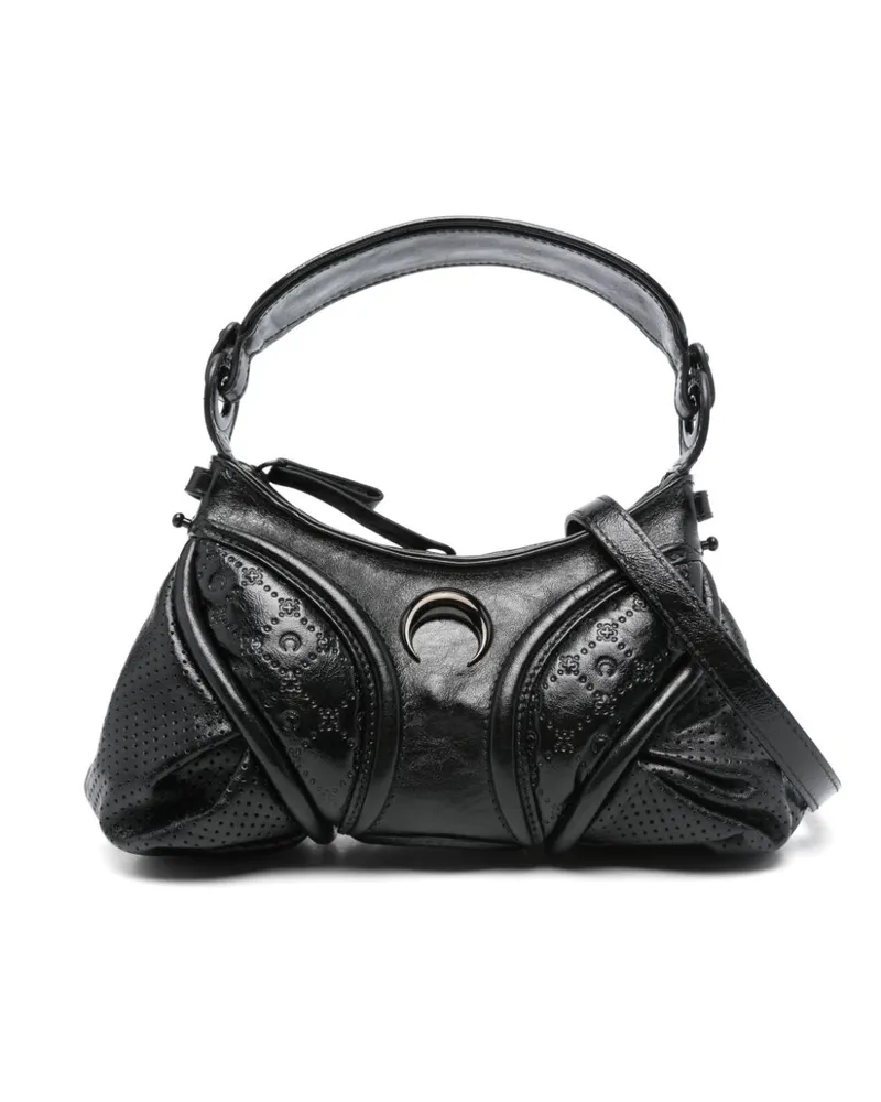 Marine Serre Mini Futura Handtasche - Schwarz Schwarz