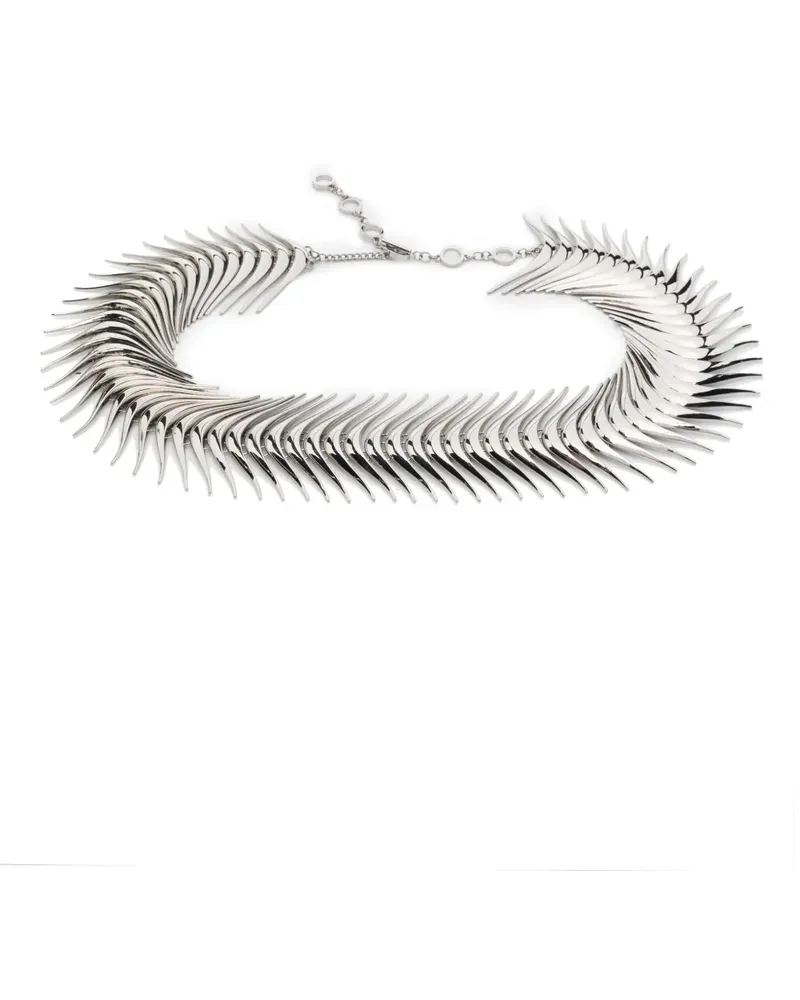 Benedetta Bruzziches Gürtel aus poliertem Finish - Silber Silber