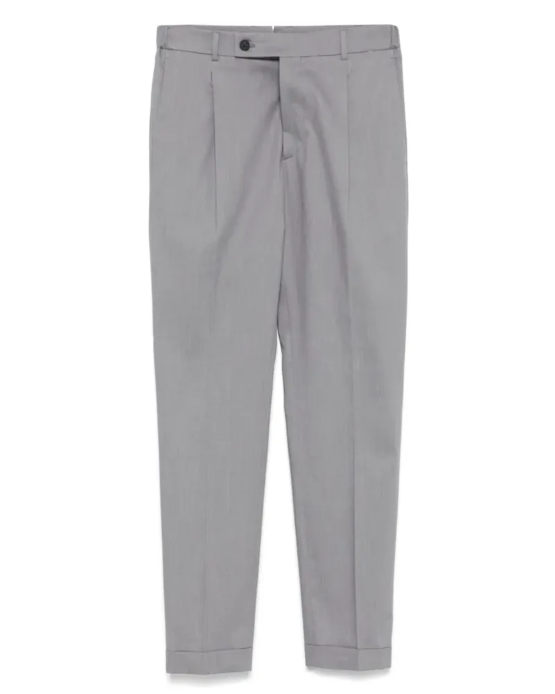 Berwich Hose aus Gabardine - Grau Grau