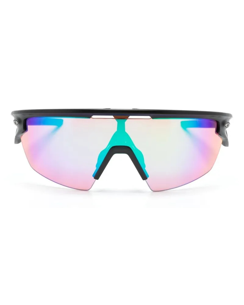 Oakley Sphaera Sport-Sonnenbrille - Schwarz Schwarz