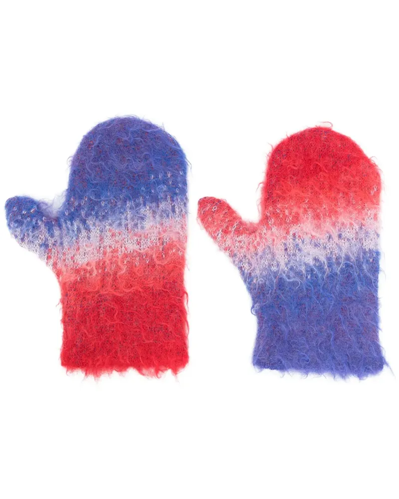 ERL Handschuhe mit Farbvauf - Rot Rot