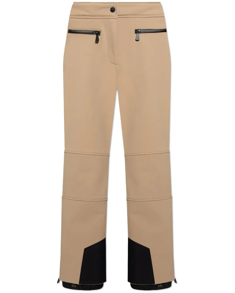 Moncler Skihose mit Kontrasteinsätzen - Nude Nude