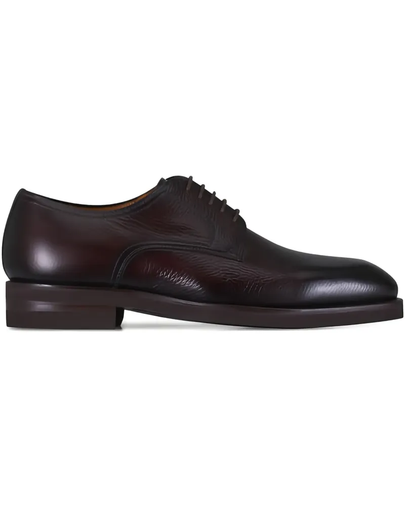 Magnanni textured lace-up shoes - Braun Braun