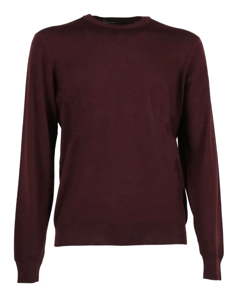 Filippo de Laurentiis Pullover mit Rundhalsausschnitt - Rot Rot
