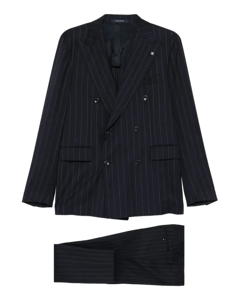 Tagliatore pinstripe suit - Blau Blau