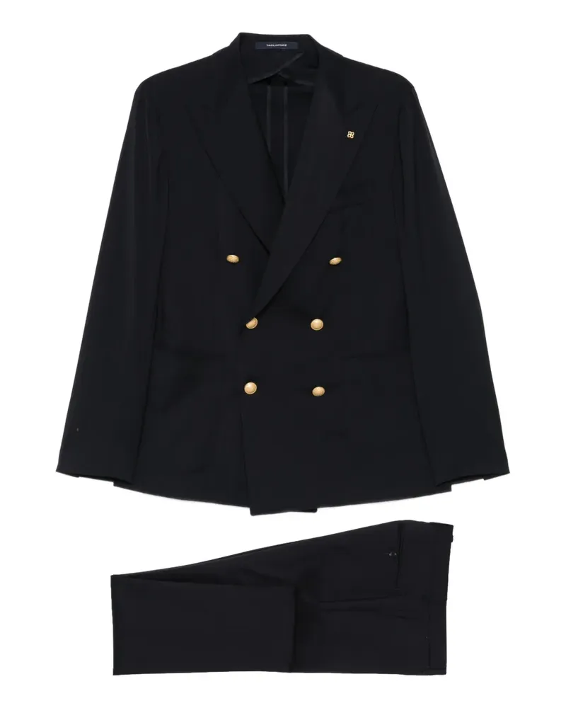 Tagliatore double-breasted buttoned suit - Blau Blau