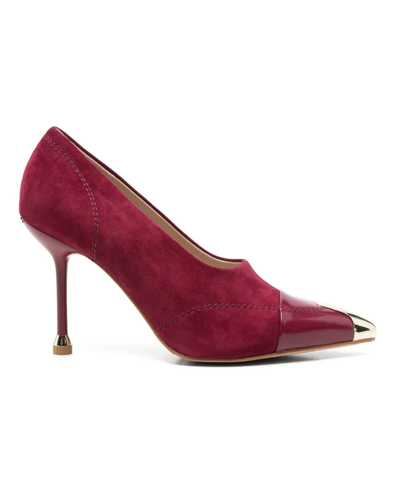 Liu Jo Wildleder-Pumps mit Metallspitze - Rot Rot