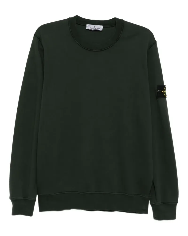 Stone Island Sweatshirt mit rundem Ausschnitt - Grün Grün