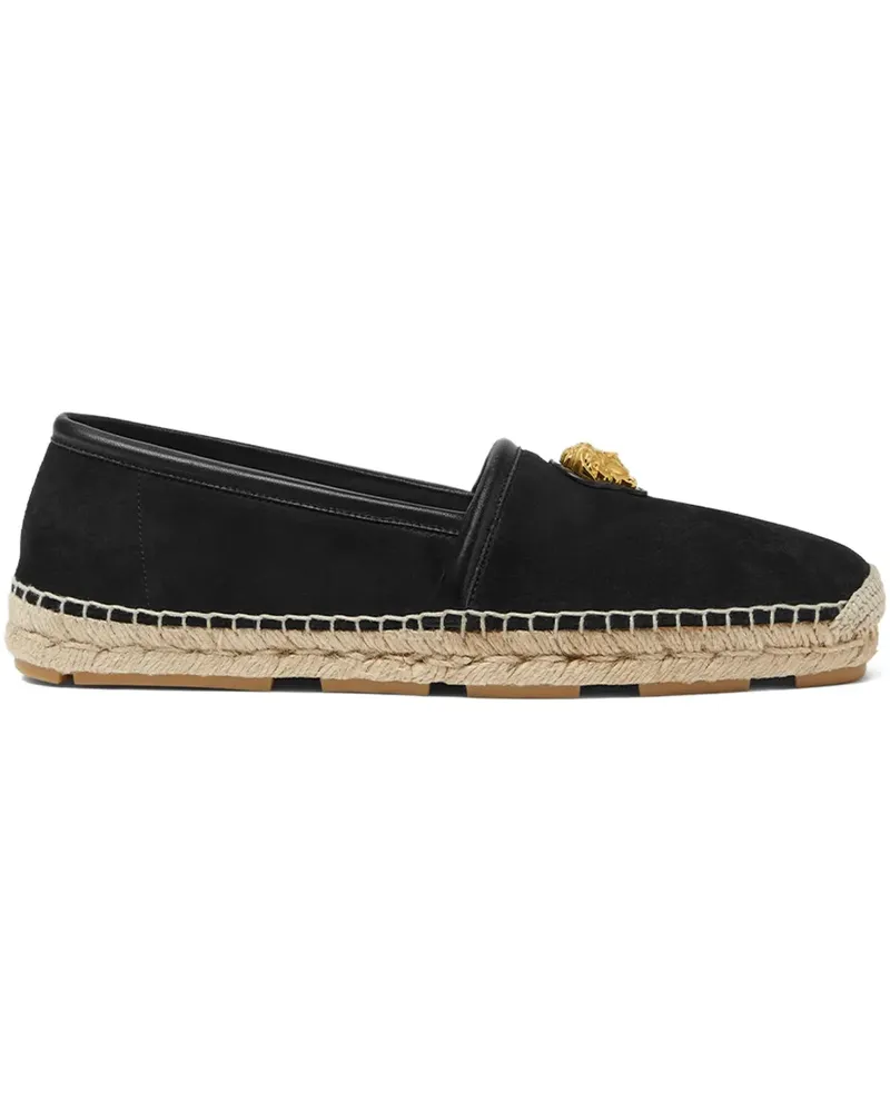 Versace La Medusa Espadrilles - Schwarz Schwarz