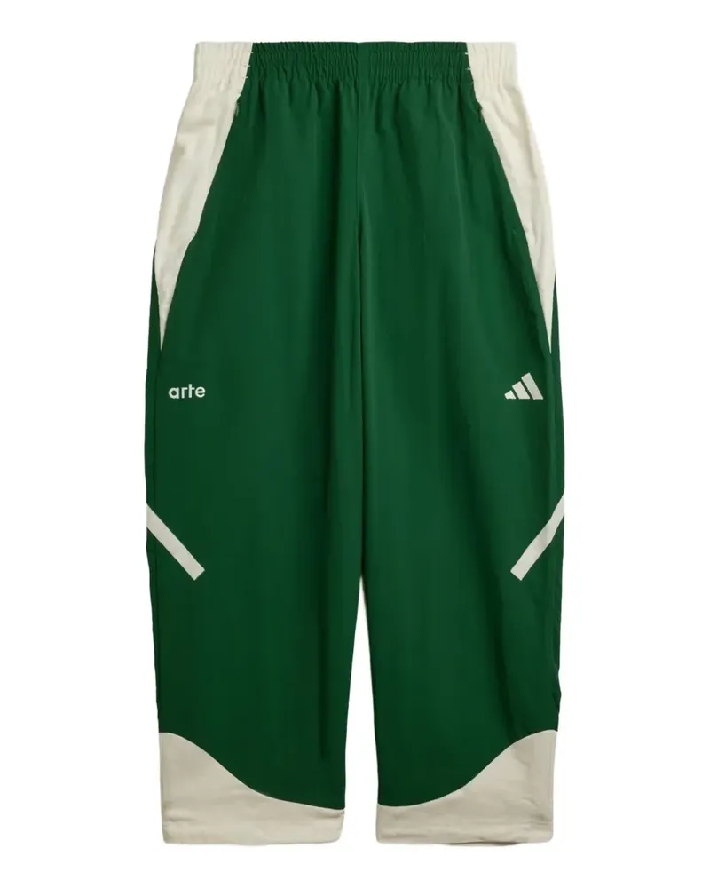 Arte Antwerp x Adidas Z.N.E logo-print track pants - Grün Grün
