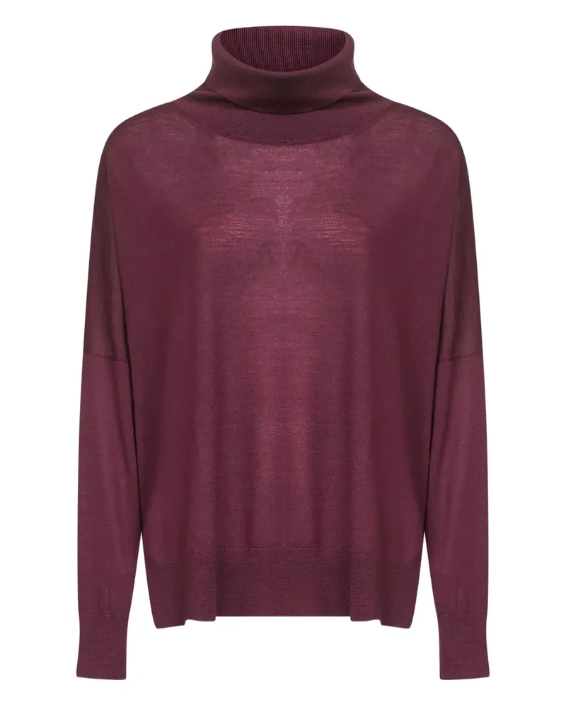 Blanca Klassischer Pullover - Violett Violett