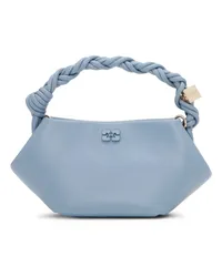 Ganni Mini Bou Tote Bag Blau